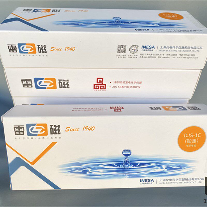 上海雷磁 电导率电极 电导电极 DJS-1C 铂黑 光亮  DJS-10图片