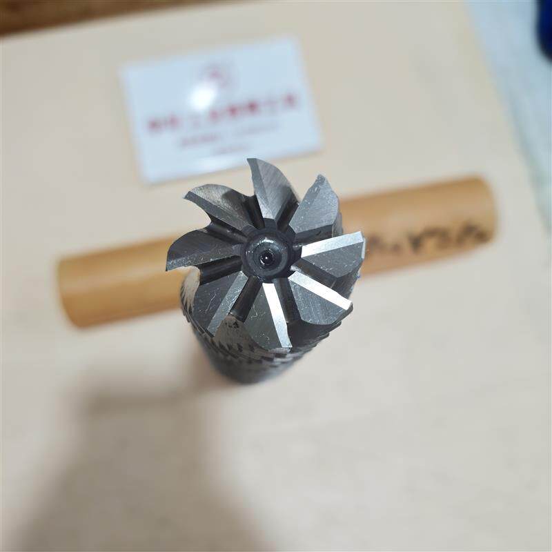 西南工具数控刀具超硬磨制锥柄波刃立铣刀4齿加长40x4#x125x250