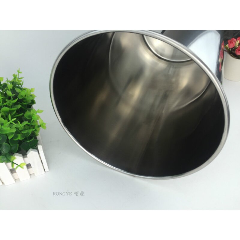 不锈钢水池桶直径25cm灶台蓄水漕内胆奶茶桶储水桶高25-60cm汤锅
