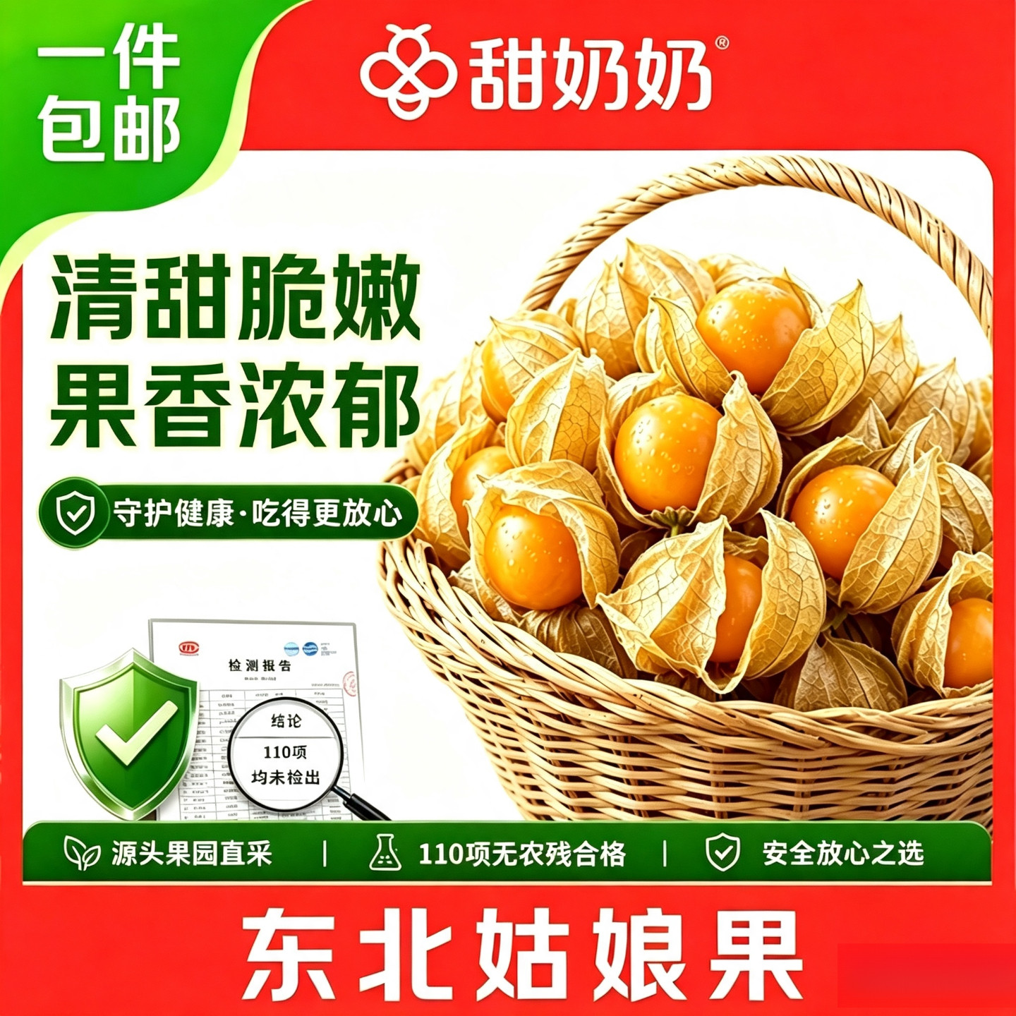 东北菇娘果姑娘灯笼果现摘先发吧