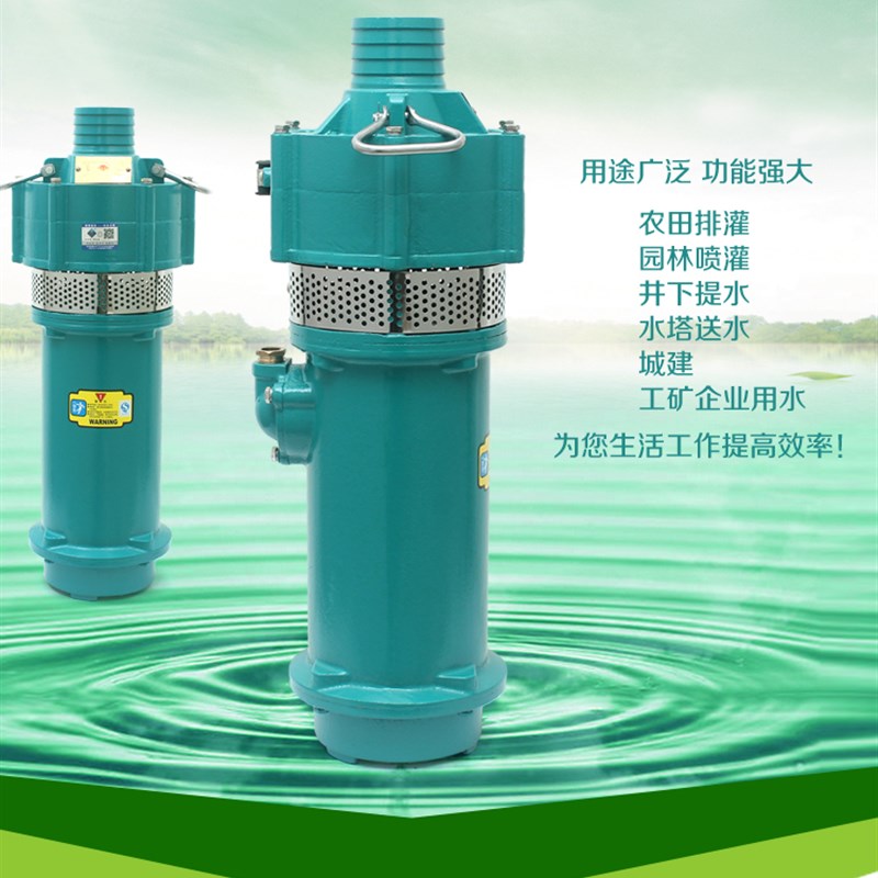 上海顶丰厂家直销小老鼠家用工业多级潜水降水专用灌溉泵全铜