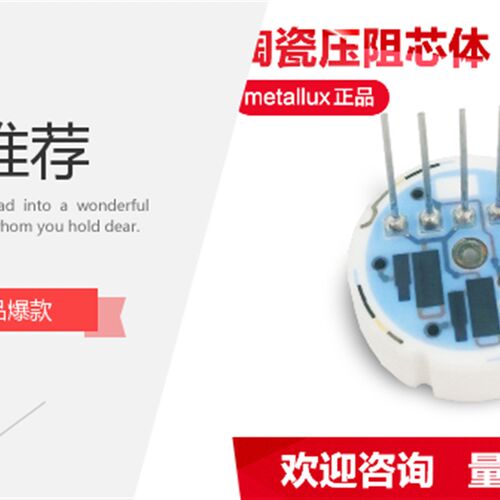 CPS181陶瓷压阻压力传感器ME505瑞士METALLUX原装进口防腐ME501