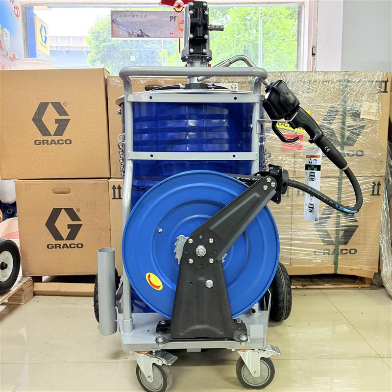 固瑞克GRACO 3:1油泵推车卷盘套装24G576泵256216定量加注枪 包邮