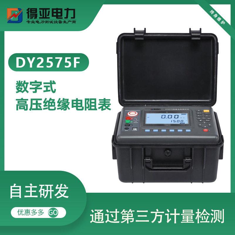 DY2575F系列电线电缆绝缘电阻测试仪5KV10KV15KV数字兆欧表图片