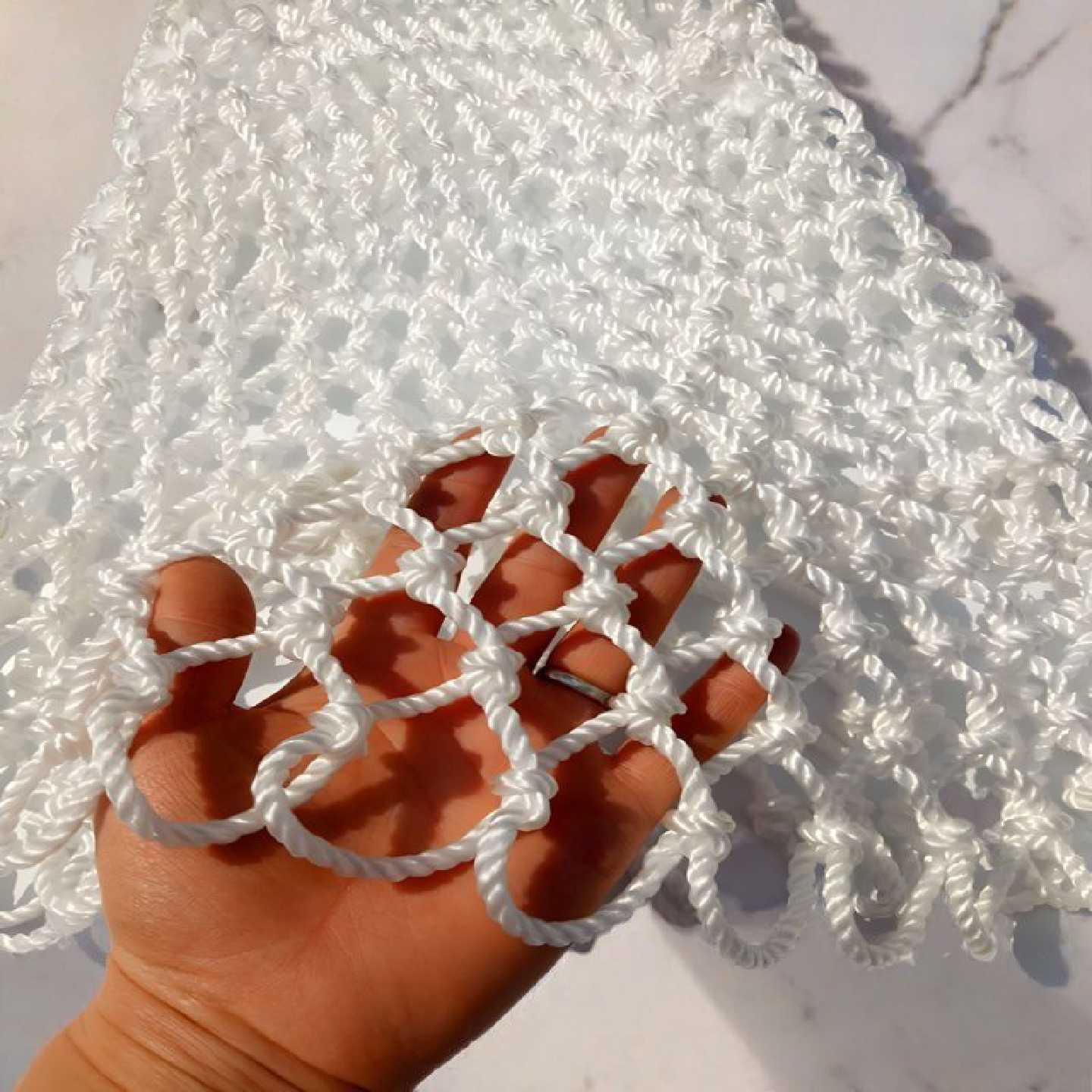 尼龙加粗粗网——结实耐用手工捞金鱼网兜3000纱
