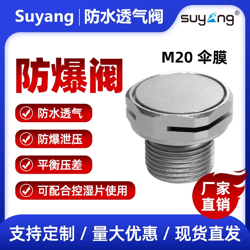 M20电池防爆阀 钉做新能源汽车/电动摩托车/灯具/安防 专用泄压阀