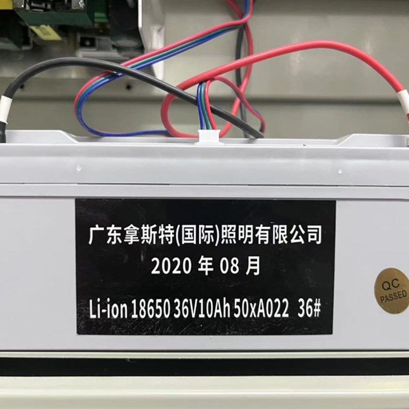 广东拿斯特消防A型应急照明集中电源EPS主机备用锂电池36V10A24A