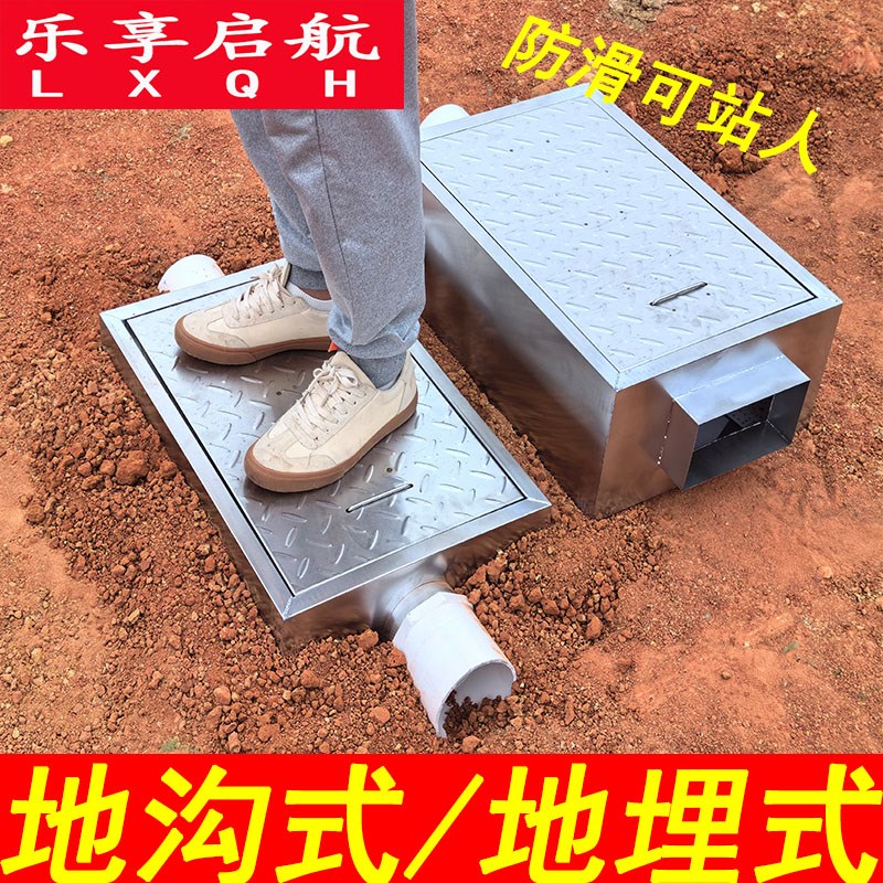 地埋式隔油池不锈钢地沟油水分离器三级过滤环保商用厨房餐饮污水