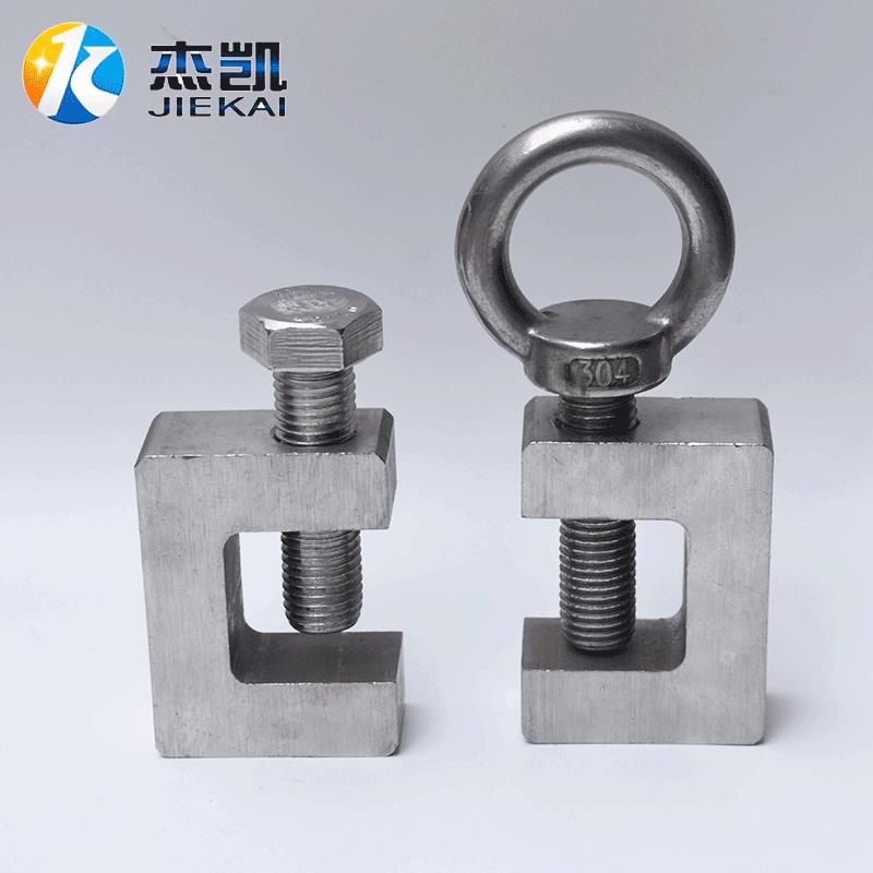 不锈钢304重型卡箍夹具固定卡子加固老虎卡夹子吊环加厚款可定制图片