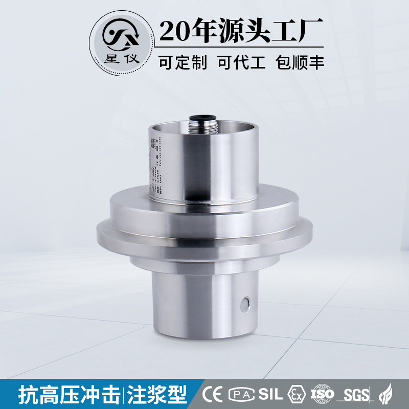 星仪CYYZ38E注浆型压力变送器RS485泥土泥浆湿土灌浆型压力感测器