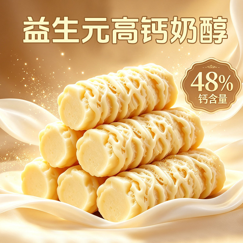西域守艺 新疆益生元奶醇高钙奶醇奶疙瘩牛奶糖奶酪年货喜糖
