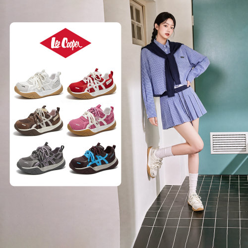 LeeCooper官方情侣鞋子休闲鞋女