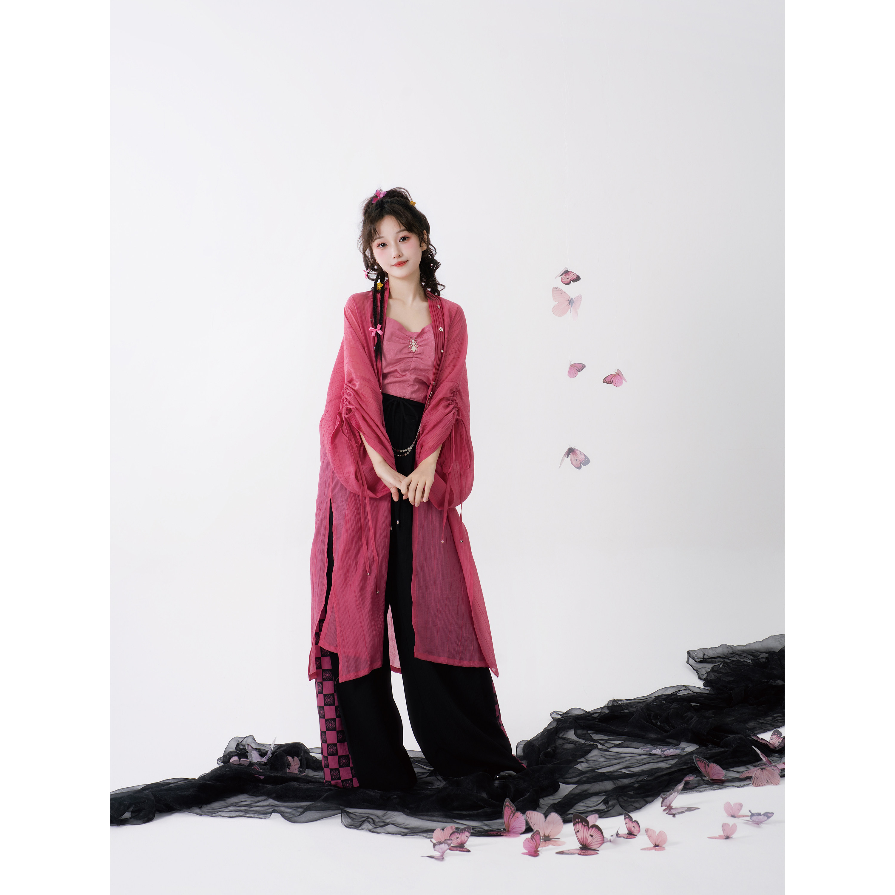芷蘅间桑葚莓莓 改良汉服宋裤女夏季日常百搭汉元素套装通勤可穿图片