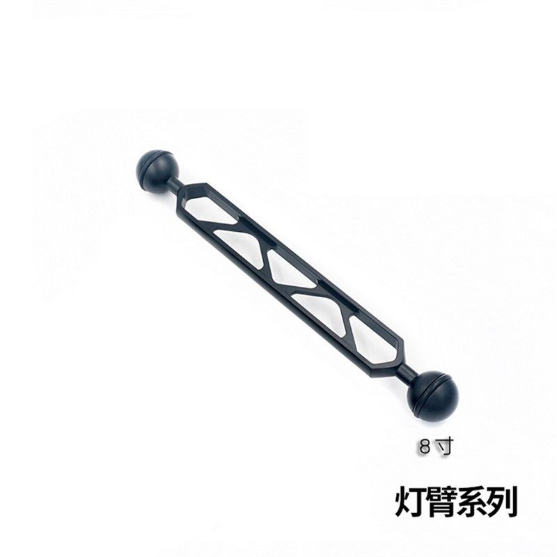 潜水手电筒环形球头支架蝴蝶夹水下摄影补光专用YS夹潜水蛇臂配件