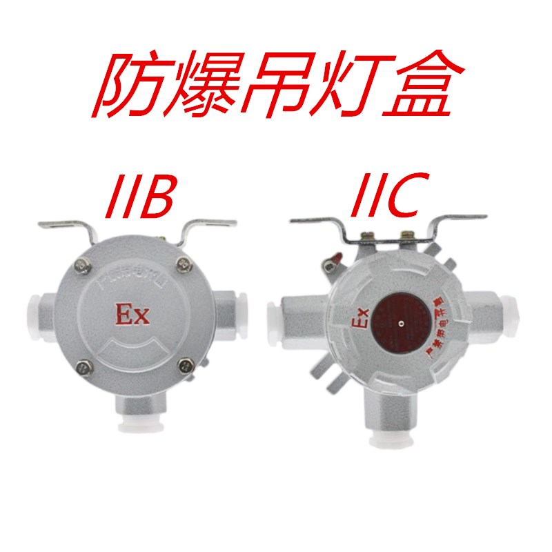 防爆吊灯盒AH-3/4加厚灯具吊装盒IIBT6/IICT6接线盒6分吊顶穿线合