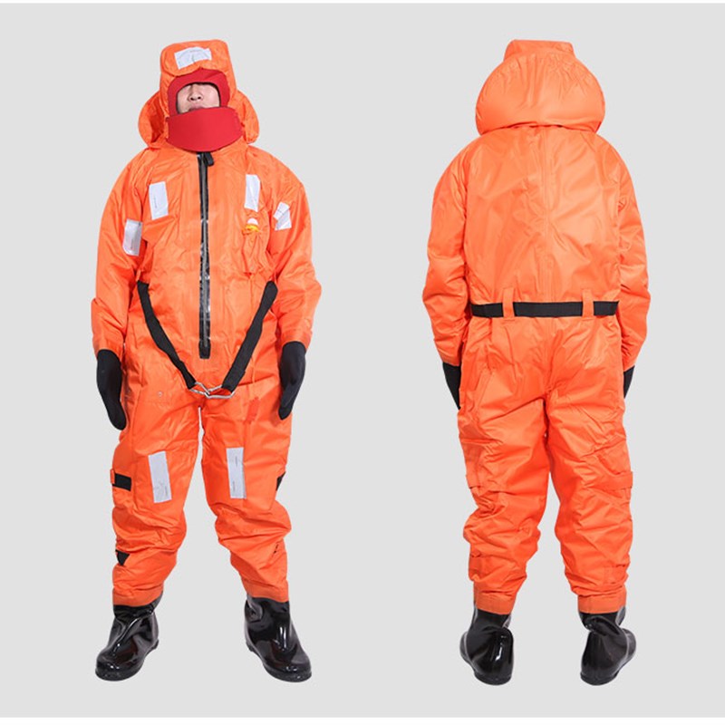 船用保温救生服ccs认证 浸水保暖服航海船艇连体型防寒衣服