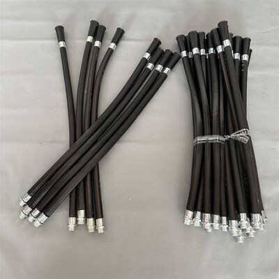 灭火器喷管干粉水基皮管软管出粉橡胶管消防器材配件4公斤5/6/8kg