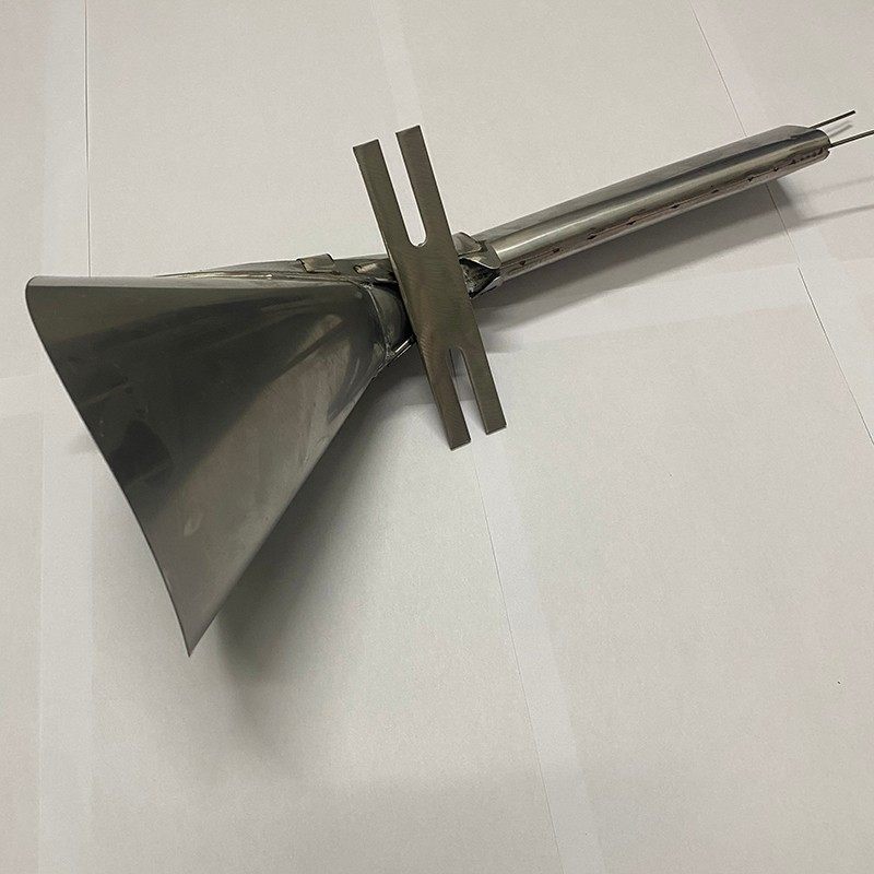 自动立式包装机配件成型器 不锈钢制袋器 三边封背封接料斗下料斗图片