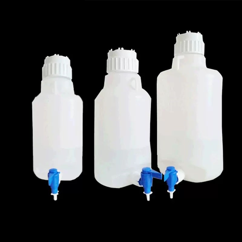 塑料放水桶5 10 20L蒸馏放水瓶下口瓶带水龙头瓶耐酸碱取样试剂瓶
