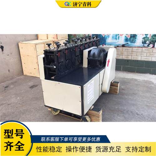 子全筑管自动方调直机建施qk-10工脚手架架管矫直机金属型材调直
