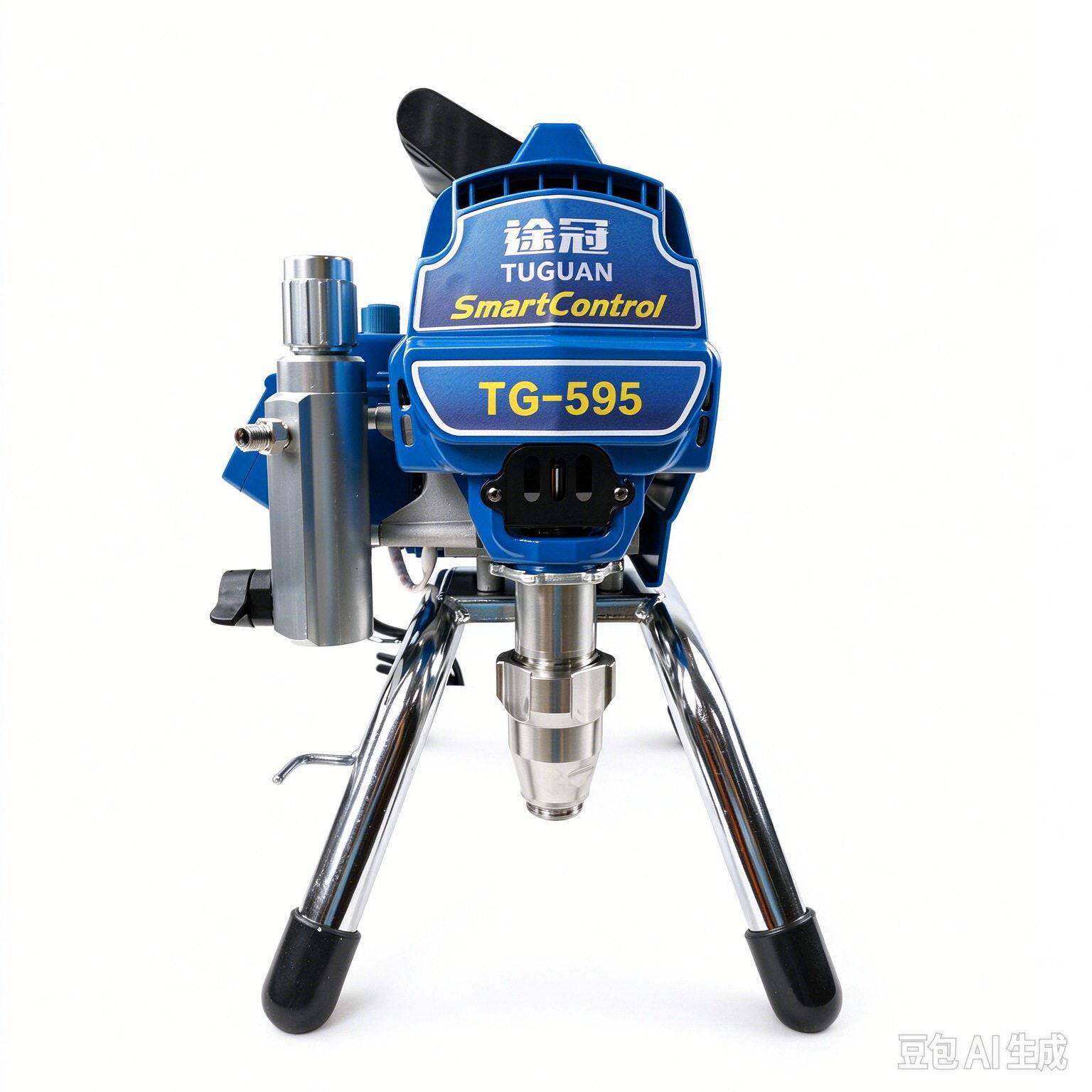 TUGU氧AN595压无气喷机油漆钢涂结构防水涂料乳胶漆环地坪喷漆