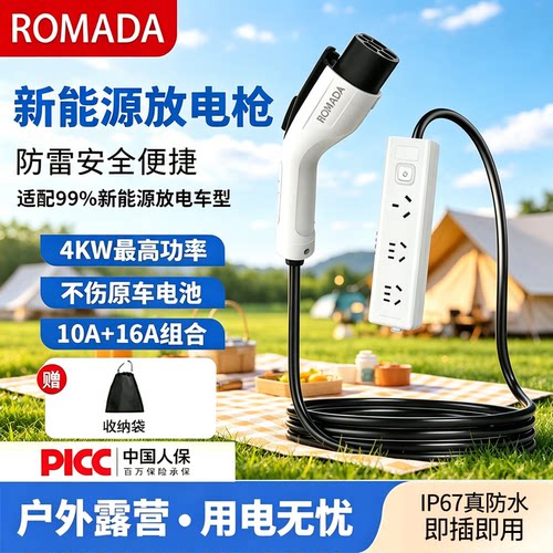 新能源车外放电转换器V2L功能