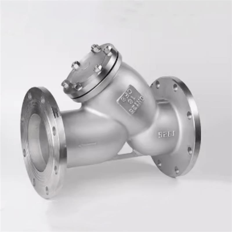 高温耐腐蚀不锈钢304法兰Y型过滤器GL41W-16P管道蒸汽过滤器200目