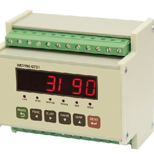 上海耀华XK3190-C701称重控制显示器导轨式