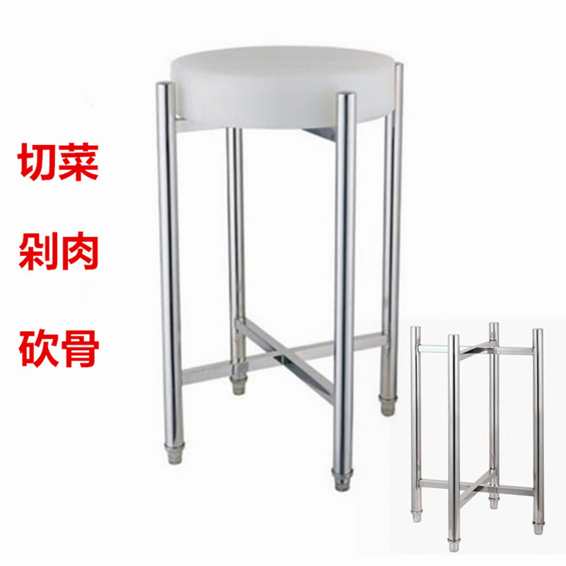 不锈钢商用砧板架菜墩菜板架多工能置物架子松木砧板架厨房储物架
