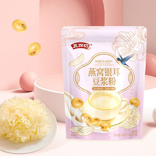 豆润坊燕窝银耳豆浆粉独立小包装家用食补元气配方高蛋白早餐冲饮