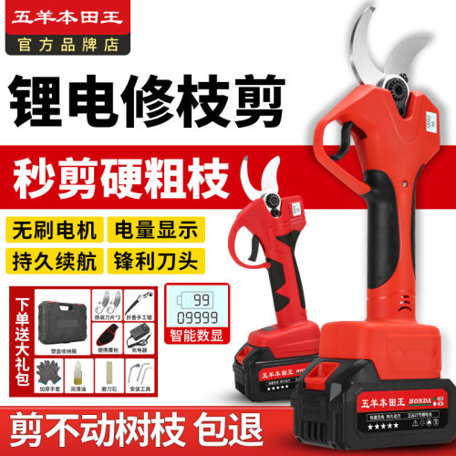 电动剪刀果树修剪枝绿化园林剪刀加长杆剪枝外贸跨境工厂批发