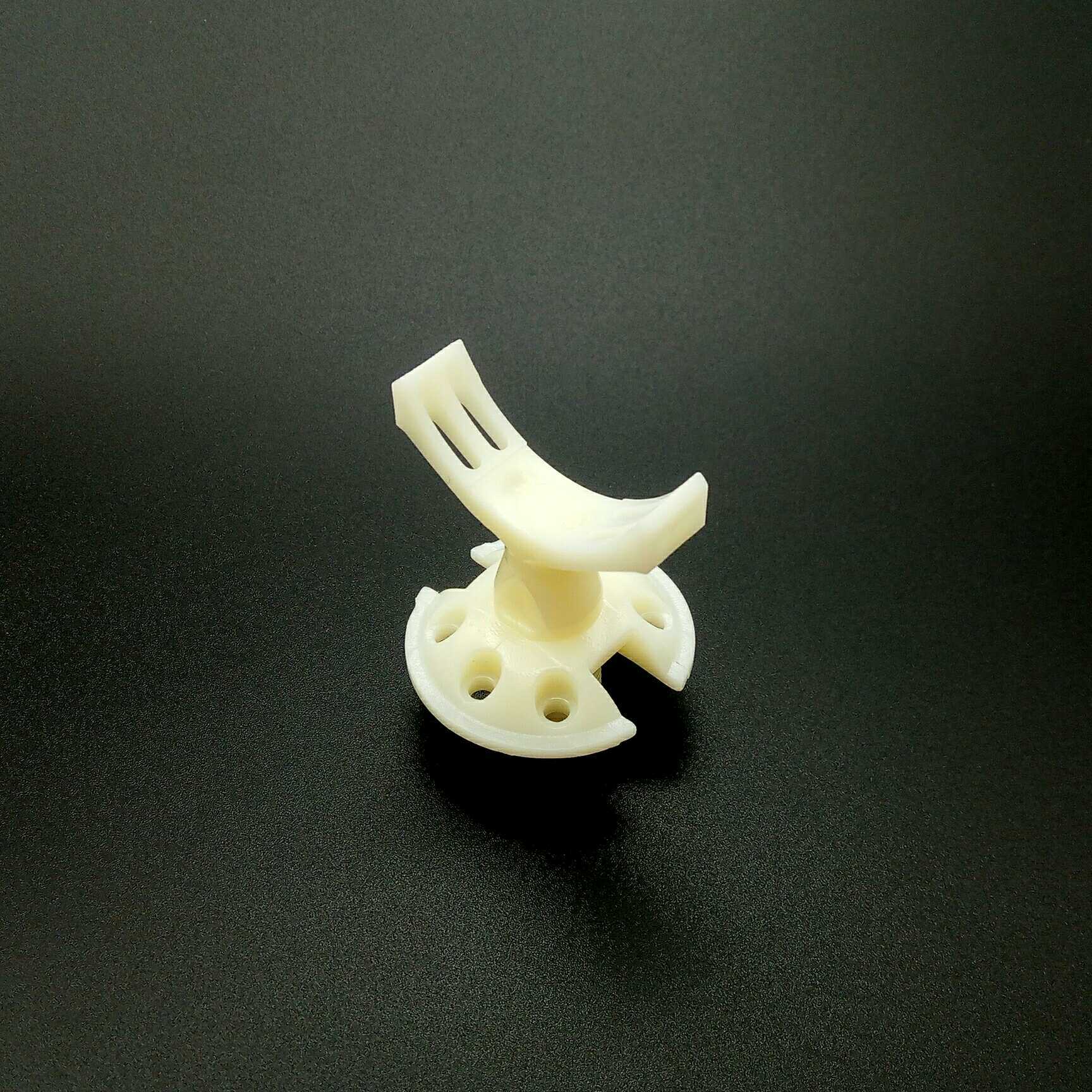 34mm大振膜电容麦克风话筒音头支架咪头咪芯固定塑料架米白色其他图片