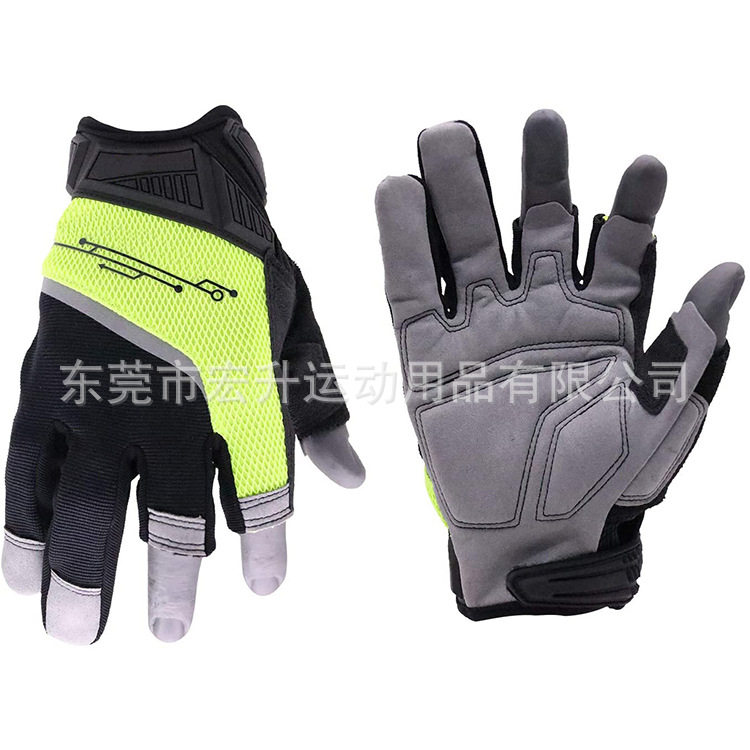 机械工作防护防扎手套木工电焊司机用品骑行户外运动搬运维修手套