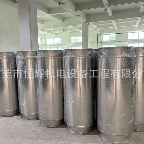 不锈钢烟囱 工业烟囱系统 双层保温排风管 防腐囱烟道