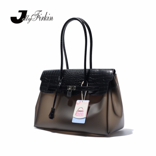 JellyFirkin黑鳄果冻腋下包