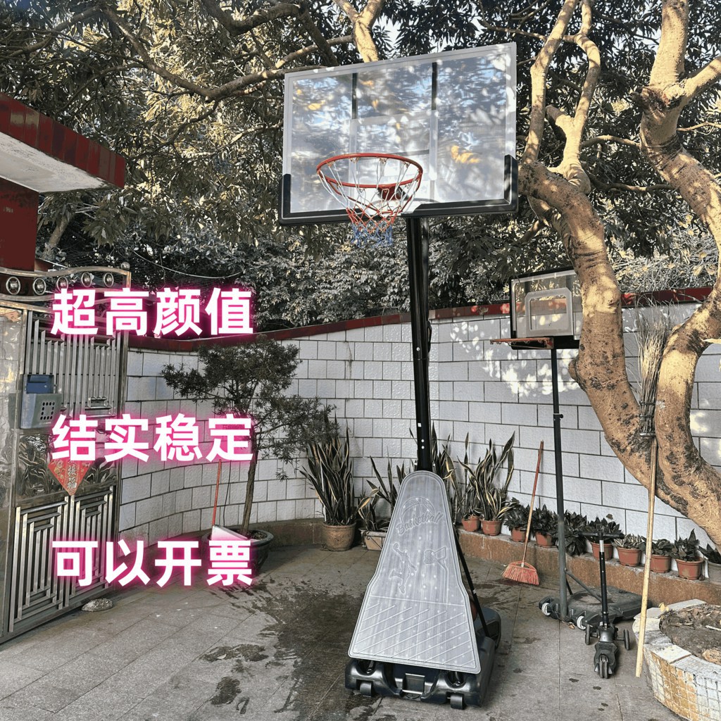 扣篮款篮球架家用户外比赛活动篮球架升降移动标准3.05通用篮球框