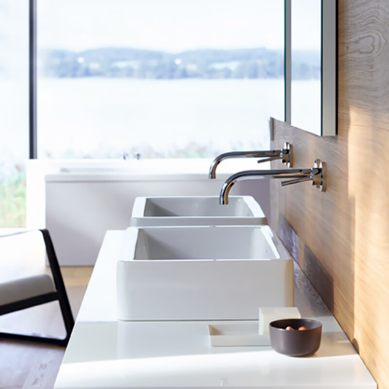 德立菲Duravit1杜拉维特洗脸台盆台上盆家用陶瓷台上盆0455600000
