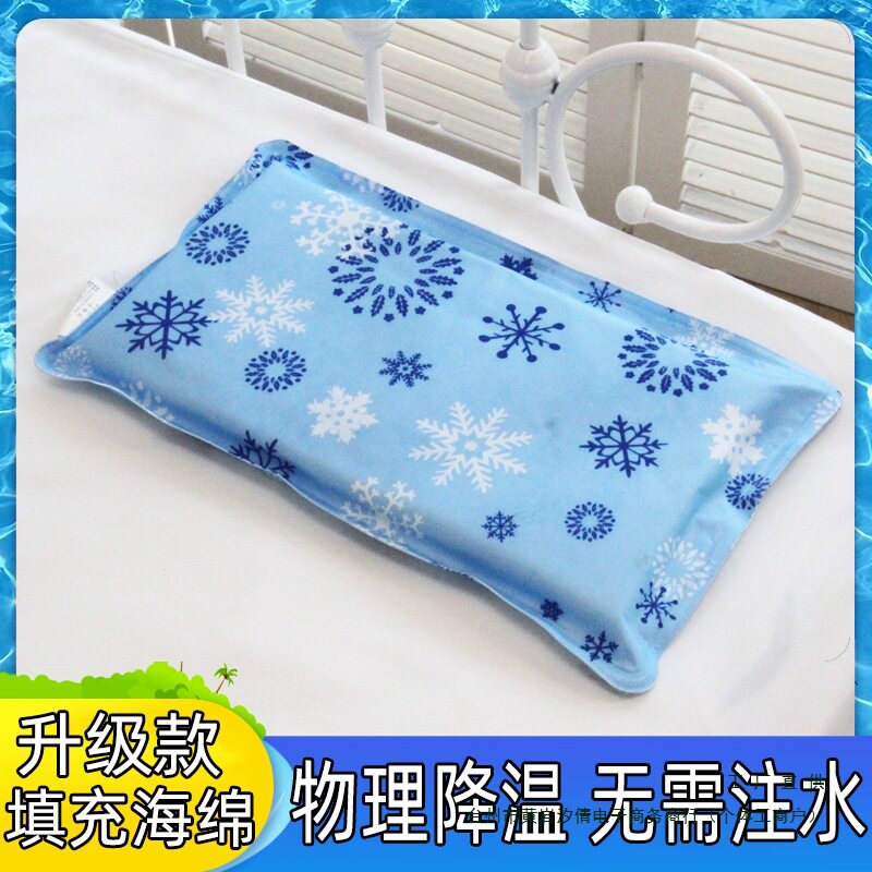 免注水枕头夏天大号冰凉大人学生午睡冰枕水袋枕头夏季水垫坐垫