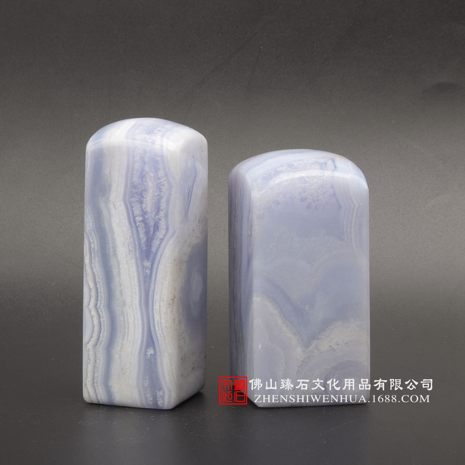 天然紫玛瑙玉公司印章私人印鉴手工个人图章