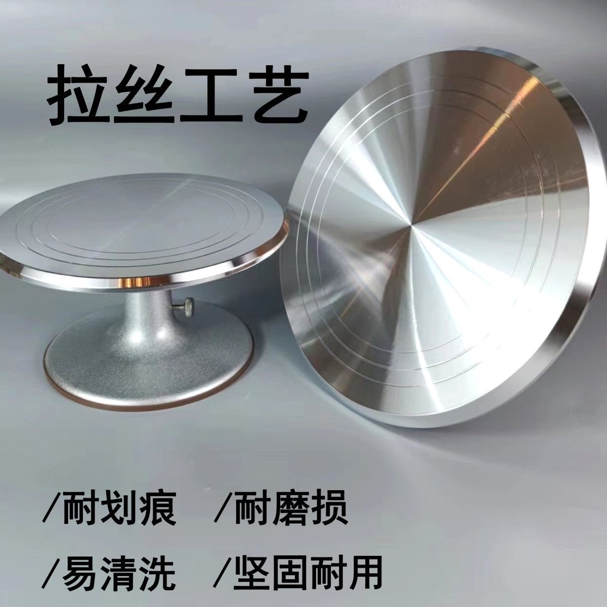 花盆展示转盘插花工具拍摄产品展示台花艺手动盆景修剪旋转工作台