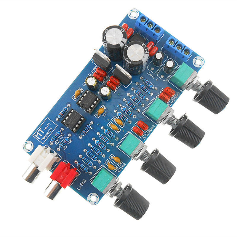 HIFI发烧级音调板NE5532前级板功放前置板散件套件