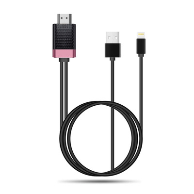 有线同屏器 lightning 智能高清线 即插即用 MiraScreen LD9