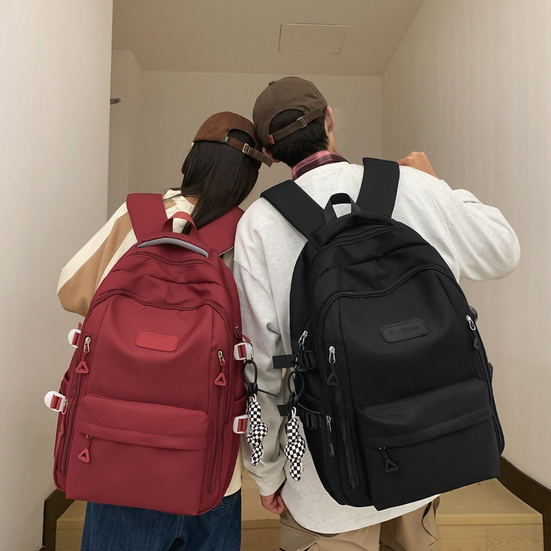 大容量出行潮书包女中学生少女背包大学生大容量小初高中生双肩包