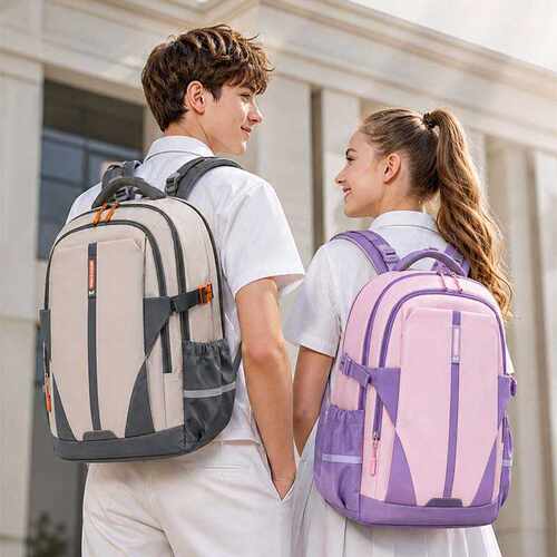 2026年新款小学生初中生男减负书包高中生轻便大容量双肩包