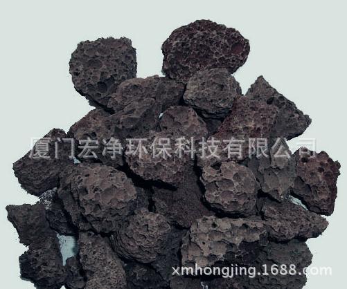 火山岩人工湿地专业滤料/火山石宏净环保质优价廉 比专业更专注图片