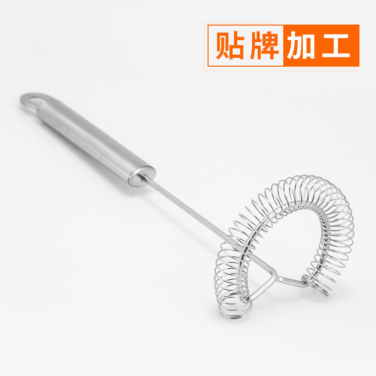 不锈钢家用手动打蛋器手压旋转打蛋器厨房手动鸡蛋搅拌器亚马逊