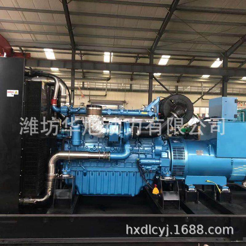 潍柴600kw发电机组工地医院备用发电机组 600千瓦大功率发电机组图片