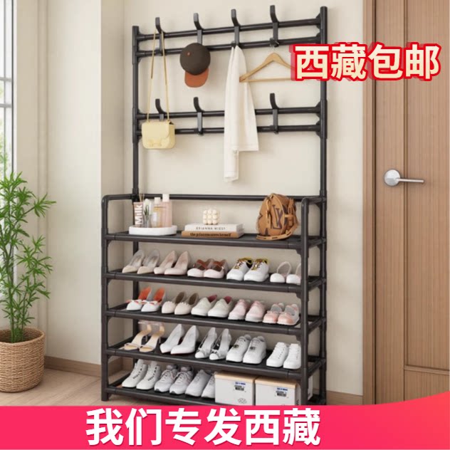 西藏包邮鞋架子家用门口