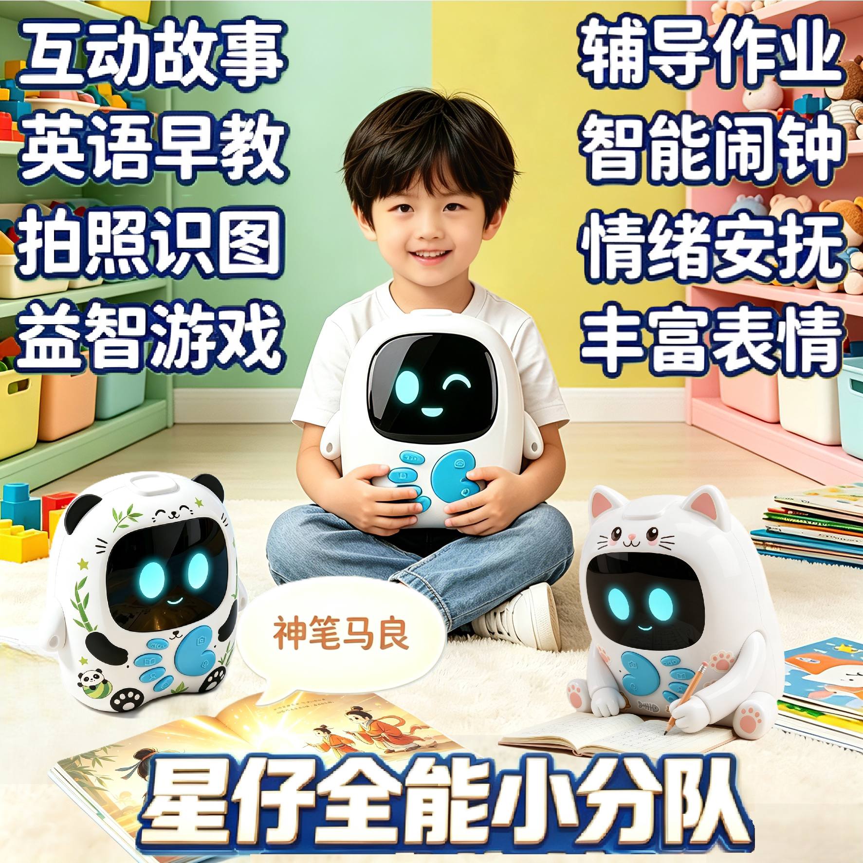 StarioLab故事机早教机智能闹钟
