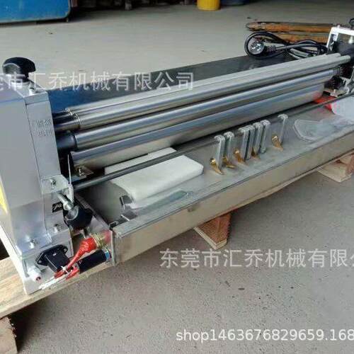 TY-206L 700mm不锈钢台式调速胶水机纸品上胶机果冻胶过胶机